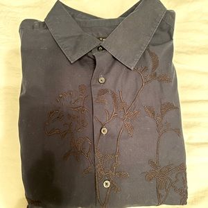 Synrgy long sleeve button down shirt